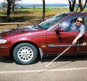 blind drunk driver